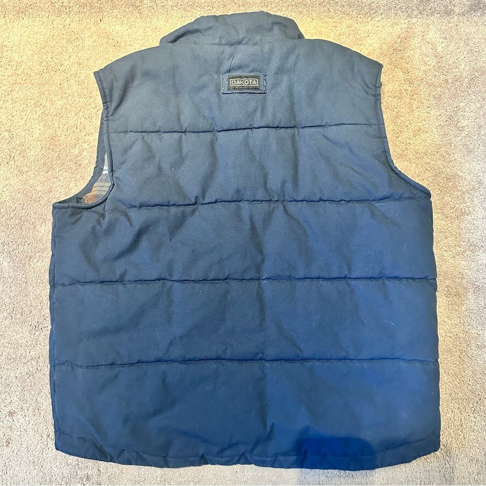 Men's Navy Quilted Vest by Dakota